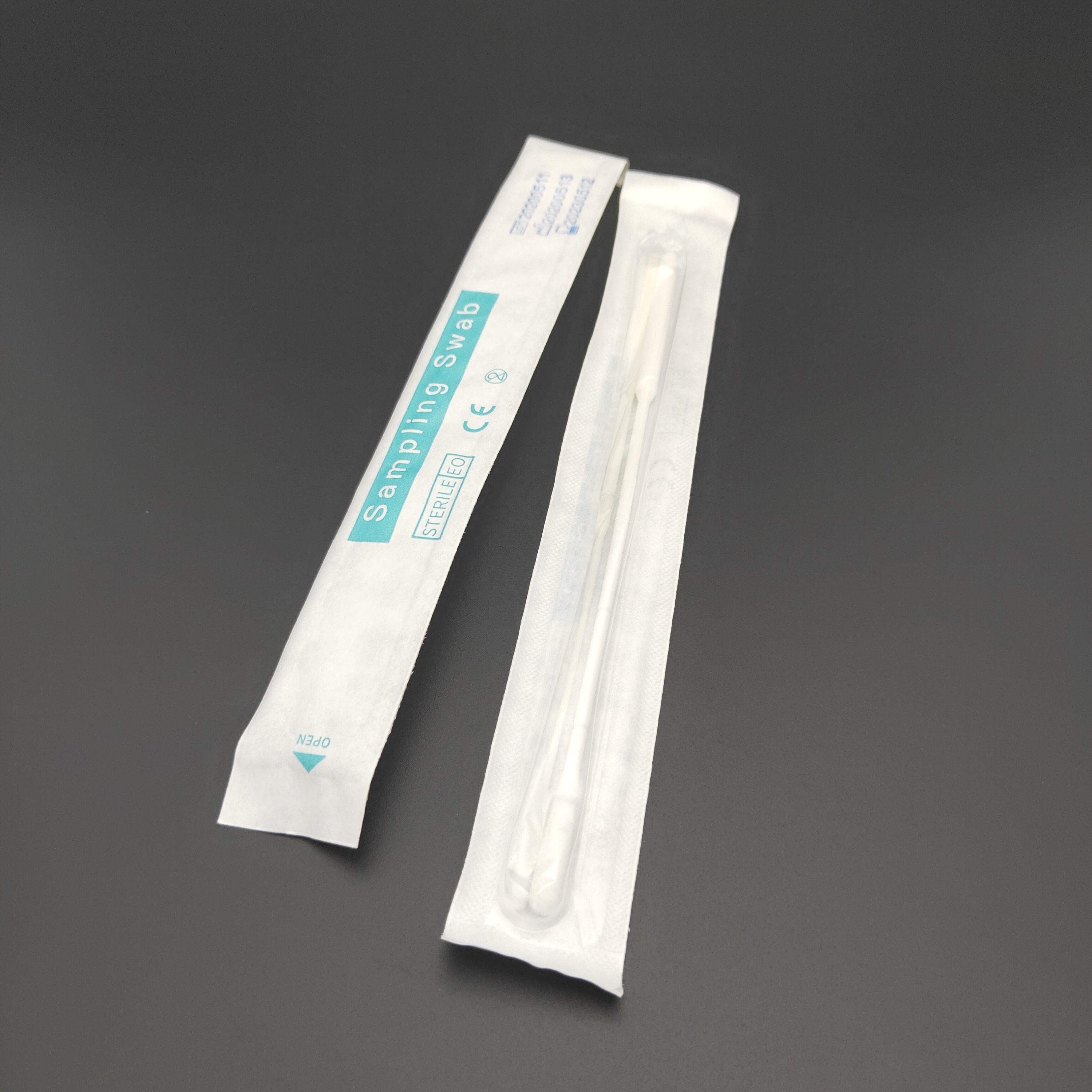 Viral transport kit nasal sampling swab vtm plastic tube and swab