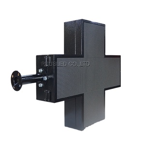 Écran publicitaire double face en plastique pour pharmacie, affichage LED RGB P6 imperméable pour extérieur - Product Image 4
