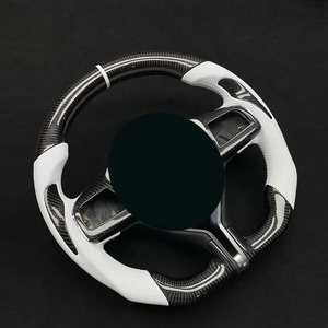 Volante de Fibra de Carbono para Automóviles de Carreras, Botón de Claxon para Volante, Volante Thrustmaster para Maserati <span class=keywords><strong>Levante</strong></span> - Product Image 5