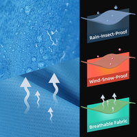 Imperméable à l'eau pour chien, tissu Durable, imperméable, de luxe, pour chiens, vêtements imperméables