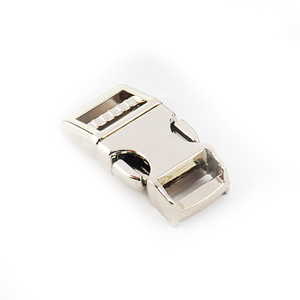 Hebilla de bloqueo automático de 10 mm de aleación de zinc plateada para bolsos, cinturones, mochilas, accesorios de ferretería resistentes al desgaste para mascotas - Product Image 5