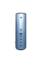 Réservoir tampon 2-en-1 DHW 304 316 Duplex pour pompe à chaleur air-eau, chauffage au sol et eau chaude sanitaire