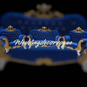 Los mejores vendedores, sofá Seccional de madera moderno, asiento de amor de dos plazas de diseñador para bodas, muebles de Venta caliente - Product Image 2