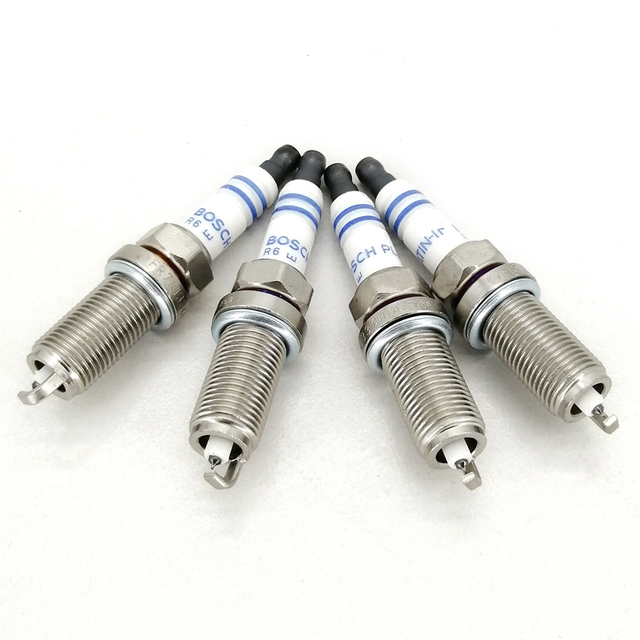 N-g-k Motorcycle 2.0T Engine Spark Plugs Ruthenium Hx Fit for BYD S7 F0 Iridium Spark Plug Copper Spark Plug Wires