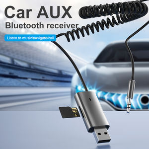 1.2M M01 USB 2.0 à 3.5mm Récepteur Audio Mains Libres Appels Sans Fil BT 5.1 Adaptateur Aux pour Voiture Maison Haut-parleurs Téléphone Mobile - Product Image 2