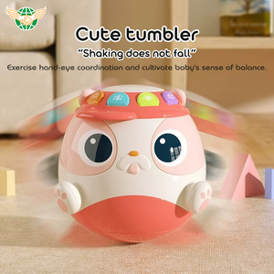 Mainan puzzle bayi, tumbler keseimbangan bayi, mainan puzzle montesori dengan suara lampu - Product Image 3