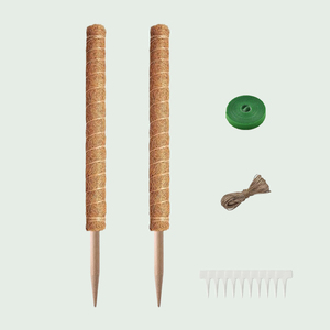 RUIZHIFA Poteau en mousse de 45 pouces spécifique Monstera-Flexible Coir Totem Trou de drainage biodégradable écologique pour vigne d'intérieur ascendante - Product Image 1