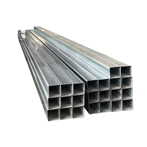 Tubo de Acero Cuadrado Pre-<span class=keywords><strong>Galvanizado</strong></span> 40x40 50x50mm, Estructura Ligera, Tubo <span class=keywords><strong>Galvanizado</strong></span> - Product Image 1