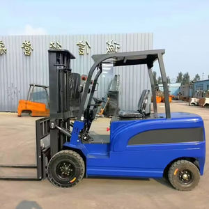 Fabrika Tedarikçisi Dengeli Elektrikli Forklift 2 Ton Kurşun Asit Akülü Forklift Arazi Forklifti Oturarak Çalışma - Product Image 3