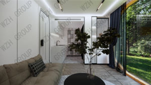 Fertighaus Günstige <span class=keywords><strong>Hotel</strong></span> konstruieren kleine Häuser Luxus moderne tragbare Gebäude Stahl konstruktion Wohnung - Product Image 5