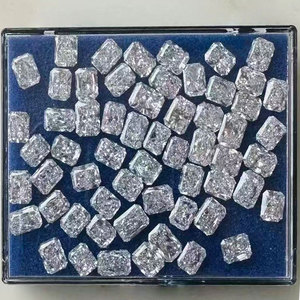 Diamants de laboratoire certifiés IGI, taille radiant, 1,5-4,5 carats, couleur D, pureté VVS1 VS2, marque <span class=keywords><strong>Huacan</strong></span>, prix de gros pour la fabrication de bijoux - Product Image 2