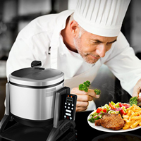 Robot Masak Otomatis untuk Restoran Komersial, Wok Chef Robot Pemutar Cerdas, Mesin Masak Otomatis, Robot Masak Pintar untuk Hotel
