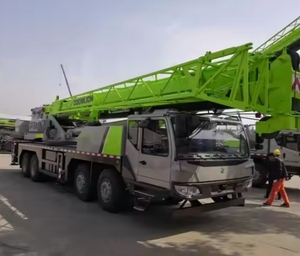 Gran oferta global, grúa de camión Zoomlion usada de 50 toneladas, maquinaria de construcción de menor precio con motor central y componentes de motor - Product Image 3