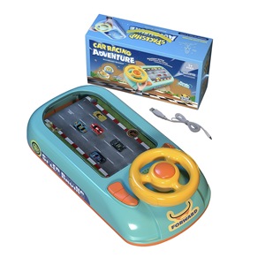 Juego Educativo Interactivo de Simulación de Carreras de Coches con Volante para Niños y Bebés - Product Image 1