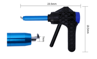 Outils de réparation de bosses de carrosserie, kit de lissage de trous noirs pour carrosserie