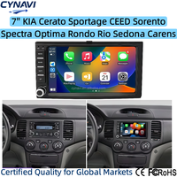 Autoradio Android CYNAVI 7 pouces pour Cerato Sportage Ceed Carens Carnival avec CarPlay sans fil, GPS, écran partagé, OCTA CORE