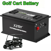 Baterai Lithium LiFePO4 48V 105Ah untuk Mobil Golf, Grosir Pabrik, 6000+ Siklus, Mobil Golf Listrik 8 Kursi, Baterai LiFePO4