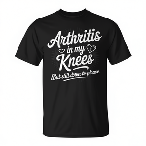 Camiseta con diseño de humor para adultos, diseño unisex, para artritis en las rodillas, unisex - Product Image 2
