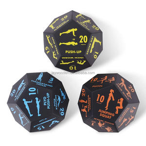 Bán Buôn Tùy Chỉnh <span class=keywords><strong>12</strong></span>-Hai Mặt Gỗ Xúc Xắc Chống-Căng Thẳng Công Cụ Đào Tạo Cho Nhà Tập Luyện & Trọng Lượng Thể Thao Cho Dnd Người Chơi - Product Image 1