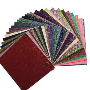 Glitter Craft Paper Cardstock Party Decoration Gift Wrapping Paper Card 12x12 inch promotion gift set 300gsm