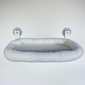 Alféizar de repisa plegable de alta capacidad de carga cubierta suave gato ventana percha gato inalámbrico ventosa de vidrio hamaca con marco de Metal - Product Image 1