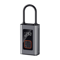 Compresseur d'air miniature pour voiture 8006 en gros, mini gonfleur de voiture portable multifonction, batterie rechargeable, pompe à air numérique automatique