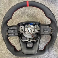 Volant en cuir GF Sports pour Hilux Land Cruiser Prado 120/LC79/LC70/LC200/Corolla/Crown/Hiace/Reiz/RAV4 3 branches