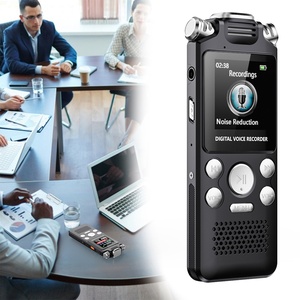 Micrófono Inteligente con Reducción de Ruido, Dispositivo de Grabación de Voz Estéreo, Mini Grabadora de Voz Digital de Metal de 16 GB, 18 Horas de Grabación - Product Image 3