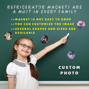 Imán de nevera promocional con imagen personalizada, pegatinas magnéticas de recuerdo, imanes de fotos de epoxi, metal, vidrio, papel, hojalata, PVC - Product Image 6
