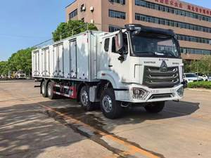 Camion frigorifique HOWO à quatre essieux ultra-long / Véhicule de transport frigorifique - Product Image 6