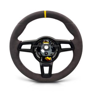 Volante sin Palanca de Cambios Color Gris para Porsche Panamera Cayman 987 718 Cayenne <span class=keywords><strong>Macan</strong></span> Taycan 991 992 911 - Product Image 1