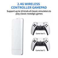 Agen Pembelian Elektronik M8prom15 Konsol Game TV Rumah Nirkabel 2.4G Dual Player Gamepad Genggam Konsol M15