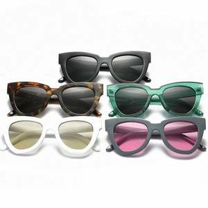 Lunettes de soleil œil de chat pour femmes, monture léopard noire, logo personnalisé, protection UV400, nouvelle collection 2025, vente chaude - Product Image 2