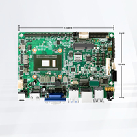 Motherboard Server Intel Core I5-7200U Dual-core Quad-threaded DDR3L Maks 16GB SATA M.2 Mini-PCIe Mainboard Grafis Terintegrasi
