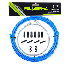 Cabo de mudança de freio para bicicleta, cabo colorido de 4 mm para mountain <span class=keywords><strong>bike</strong></span>, caixa de 5 mm para freio, linha de fio, cabos de freio - Product Image 5