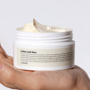 CHAHONG 80ml Cera para el cabello no pegajosa de sujeción suave de estilo profesional para el cabello seco orgánico con cera de gasa suave de Corea - Product Image 2