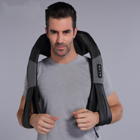 Meilleure Vente Masseur Épaules Sans Fil à Pétrissage, Masseur Nuque et Épaules Shiatsu 3 Vitesses pour Nuque, Dos et Corps