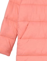 Damen Slim Long Winter Puffer Jacke Warmer, mit Baumwolle gepolsterter Mantel mit Kapuze Winterkleid ung Plus Size Stickerei Dekoration