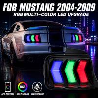 Feux arrière LED fumés OEM avec feux de freinage et de recul anti-brouillard pour Ford Mustang S197 2005-2009, voiture de sport classique