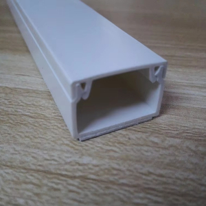Canalización de PVC, <span class=keywords><strong>Cable</strong></span> de plástico, funda de alambre, protección de <span class=keywords><strong>canal</strong></span> de PVC, conducto de <span class=keywords><strong>Cable</strong></span> ranurado, <span class=keywords><strong>tubo</strong></span> de protección cuadrado para instalación de <span class=keywords><strong>Cable</strong></span> - Product Image 1