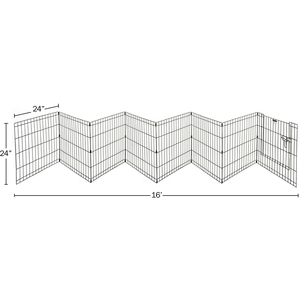 24 "playpen cho chó/màu đen hàn chó <span class=keywords><strong>kennel</strong></span>/gấp chó playpen - Product Image 3