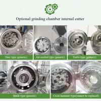 Broyeur de graines de caroube électrique avec moteur pour épices, cacao, sel de mer, sucre brun en poudre
