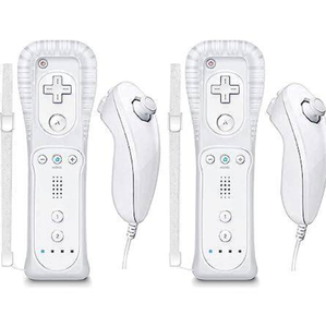 รีโมตคอนโทรลไร้สายแบบ<span class=keywords><strong>3</strong></span> In 1,Nunchuk สำหรับ Wii มีการเคลื่อนไหวในตัว - Product Image 2