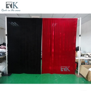 Soportes de poste de tubo con cortinas a prueba de luz Tubo de aluminio de Instalación rápida - Product Image 2