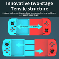 Control Gamepad Telescópico D3 con Conexión Inalámbrica Tipo C para Móvil, Compatible con Android, iOS, Switch y PS4, 400mAh