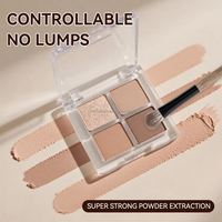 Échantillons Gratuits – Nouveau Kit de Pinceaux de Maquillage Professionnels Personnalisés en Poils de Chèvre avec Manche en Bois Écologique pour Sourcils, Fard à Paupières, Nez, Eyeliner et Lèvres