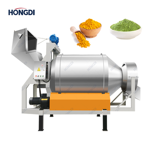 Mélangeur à tambour en acier inoxydable 304 modèle Orange Shield avec moteur pour poudres et matériaux granulaires, capacité 500L, puissance 2kW - Product Image 1