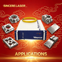 Sumber Laser Fiber Modul Tunggal Raycus 3000W CW, Stabilitas Tinggi untuk Mesin Pemotong Logam Industri