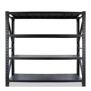 رف معدني للمستودعات في منتصف الخدمة بدون بولر ، w x 60 d x ox ah رف & units - Product Image 4