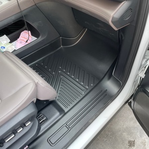 แผ่นรองพื้นรถยนต์ TPE แบบกันน้ำ ดีไซน์ใหม่ สำหรับรถยนต์ Nio Es7 ปี 2022 ขึ้นไป รุ่น 5d 6d 7d 8d 9d  ด้านหน้าและด้านหลัง - Product Image 2